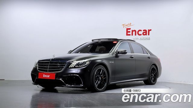 Mercedes-Benz S-Class S63 AMG 4MATIC+ 2020 года из Кореи