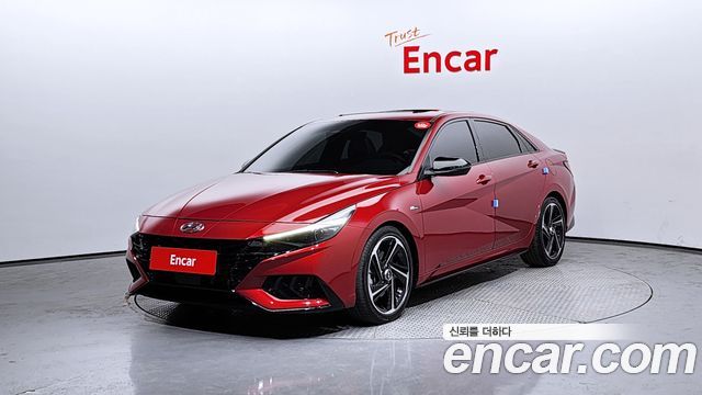 Hyundai AVANTE 1.6 Turbo N Line 2021 года из Кореи