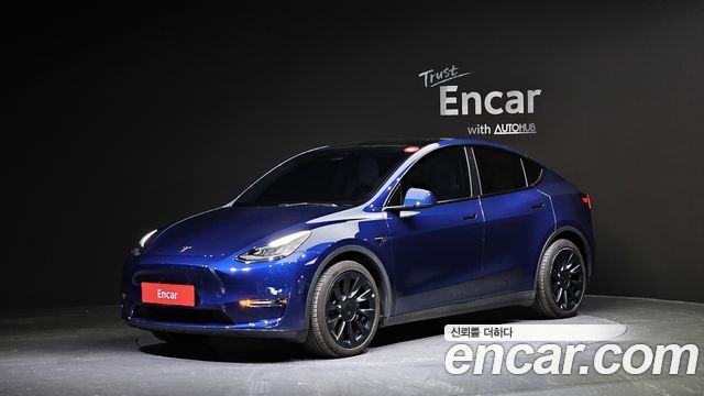 Tesla Model Y LONG RANGE 2021 года из Кореи