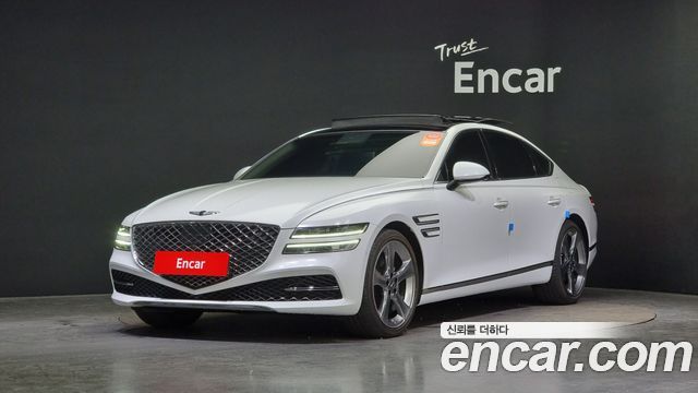 Genesis G80 Бензин 2.5 Turbo AWD 2021 года из Кореи