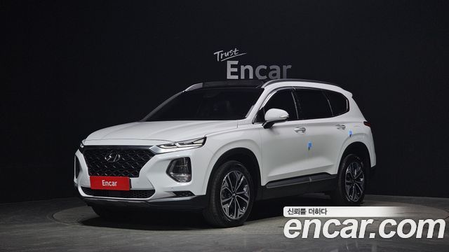 Hyundai Santafe Дизель 2.0 2WD 2020 года из Кореи