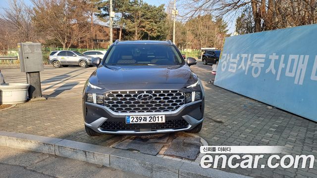 Hyundai Santafe Дизель 2.2 2WD 2021 года из Кореи