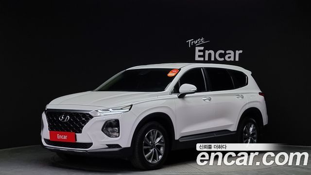 Hyundai Santafe Дизель 2.0 2WD 2020 года из Кореи
