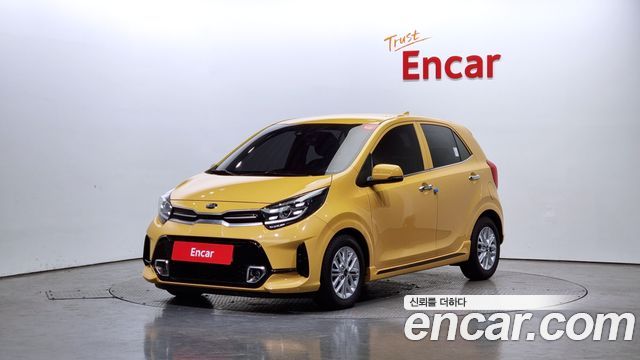 Kia morning Signature 2021 года из Кореи
