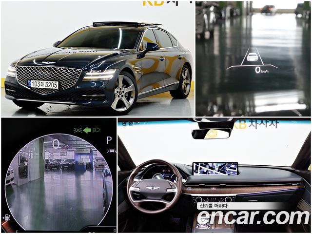 Genesis G80 Бензин 2.5 Turbo AWD 2021 года из Кореи