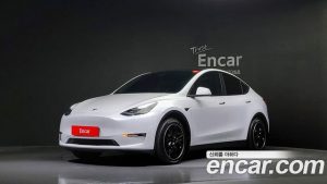 Tesla Model Y Standard RANGE 2021 года из Южной Кореи