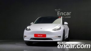 Tesla Model Y Standard RANGE 2021 года из Южной Кореи