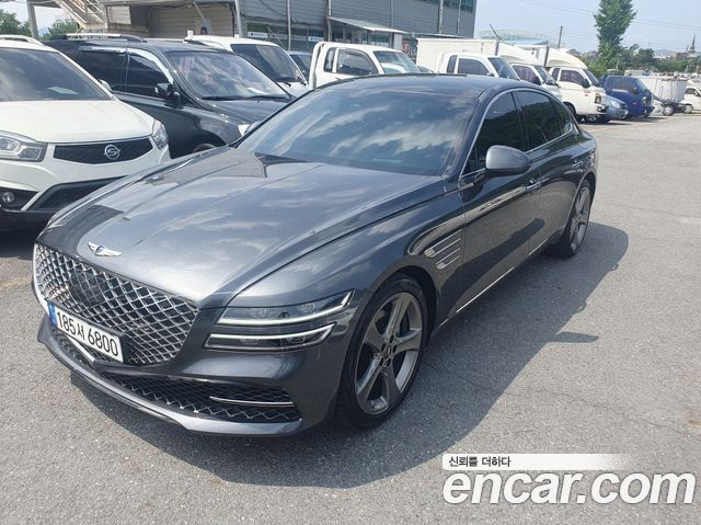Genesis G80 Бензин 2.5 Turbo AWD 2021 года из Кореи