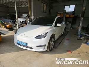 Tesla Model Y LONG RANGE 2021 года из Южной Кореи