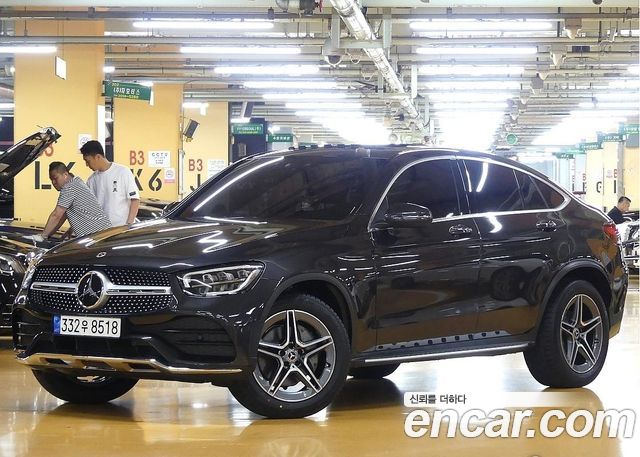Mercedes-Benz GLC-Class GLC220 d 4MATIC Coupe 2021 года из Кореи