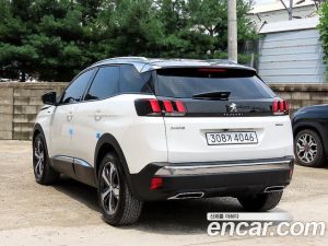 Peugeot 3008 1.5 BlueHDi GT Line 2020 года из Южной Кореи