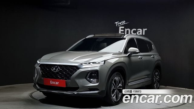 Hyundai Santafe Дизель 2.0 2WD 2020 года из Кореи