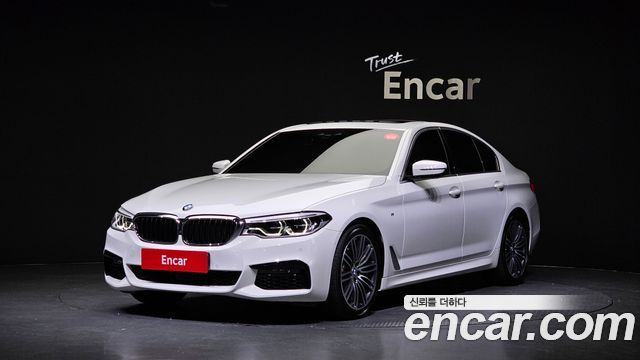 BMW 5-Series 520d M Sport Plus 2020 года из Кореи