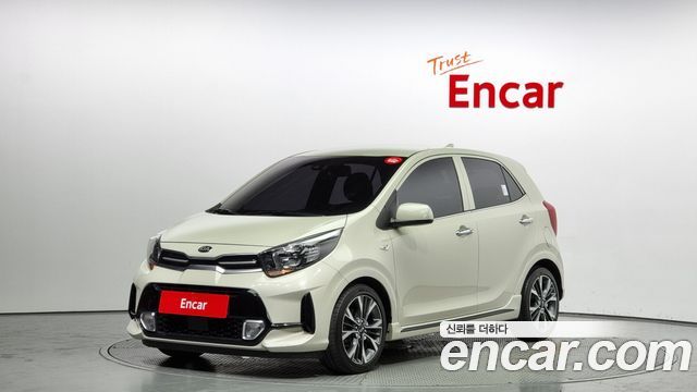 Kia morning Signature 2021 года из Кореи
