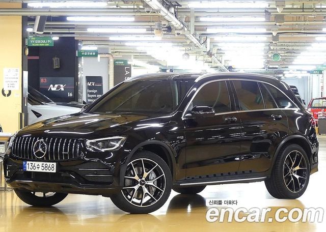 Mercedes-Benz GLC-Class AMG GLC43 4MATIC 2021 года из Кореи