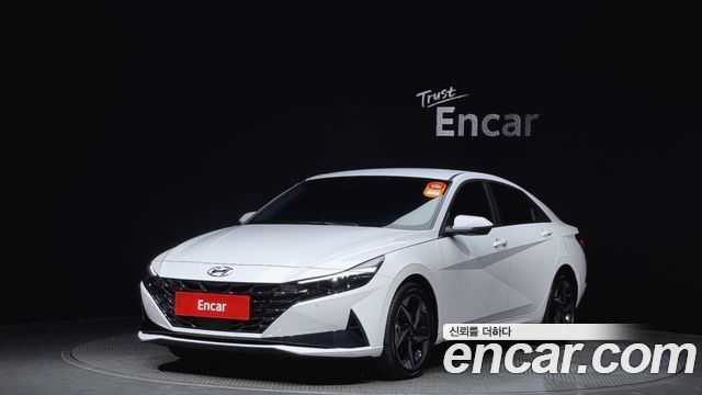 Hyundai AVANTE Inspiration 2021 года из Кореи
