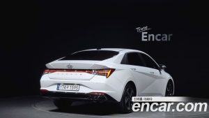 Hyundai AVANTE Inspiration 2021 года из Южной Кореи