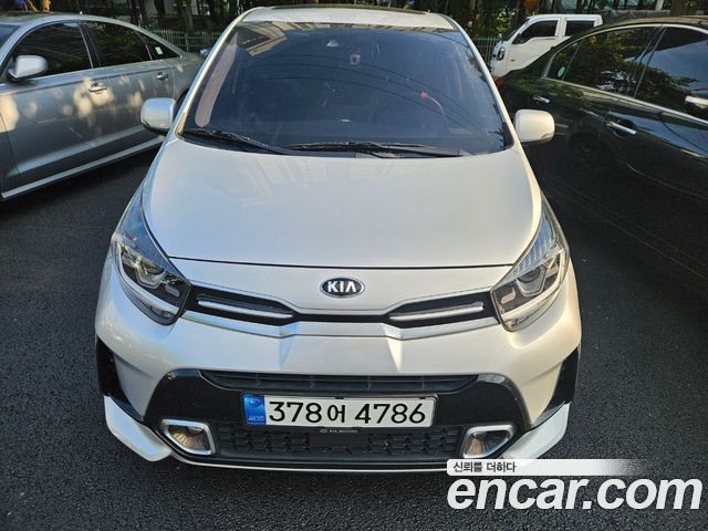 Kia morning Signature 2021 года из Кореи