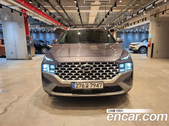 Hyundai Santafe Дизель 2.2 2WD 2021 года из Кореи
