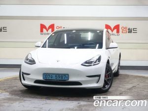 Tesla Model 3 Performance 2020 года из Южной Кореи