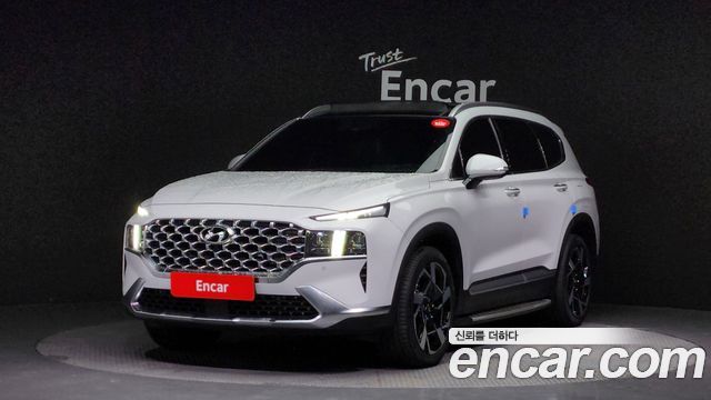 Hyundai Santafe Дизель 2.2 2WD 2021 года из Кореи