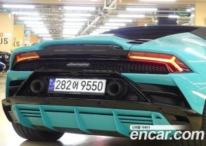 Lamborghini Huracan EVO 5.2 SPYDER 2023 года из Южной Кореи