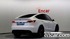 Tesla Model Y LONG RANGE 2021 года из Южной Кореи