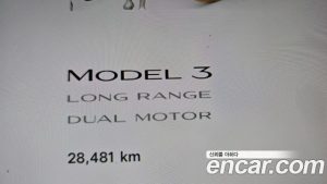 Tesla Model 3 LONG RANGE 2020 года из Южной Кореи