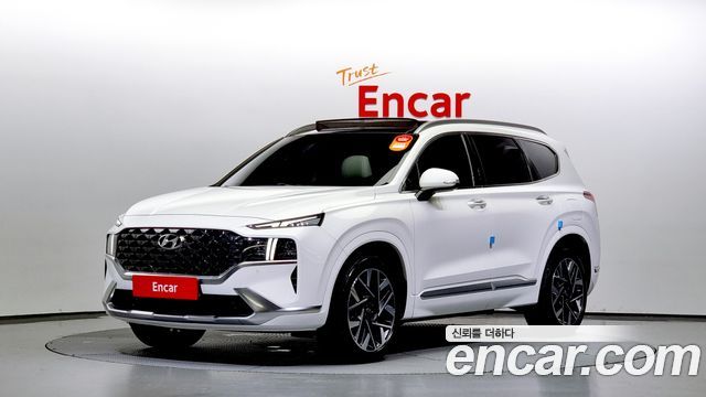 Hyundai Santafe Дизель 2.2 2WD 2021 года из Кореи