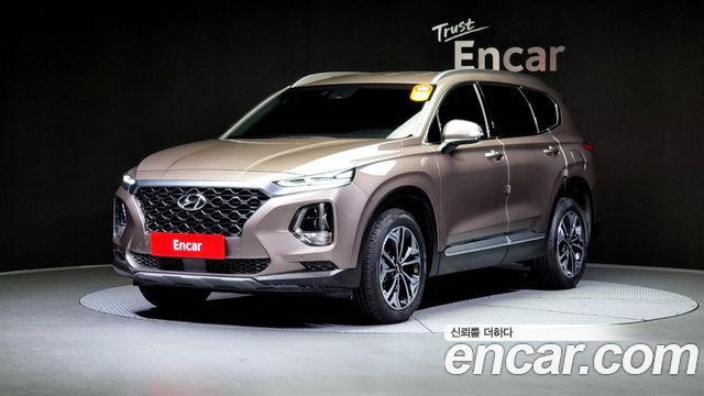 Hyundai Santafe Дизель 2.2 2WD 2020 года из Кореи