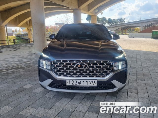 Hyundai Santafe Дизель 2.2 2WD 2021 года из Кореи