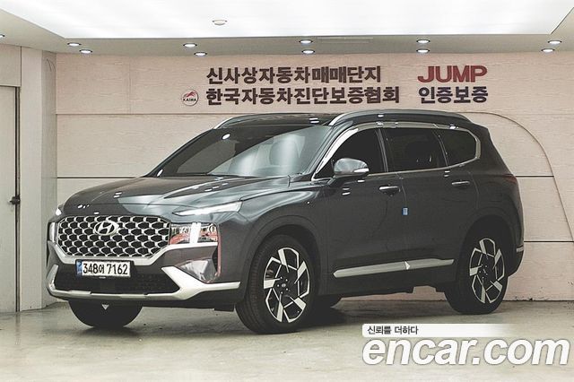 Hyundai Santafe Дизель 2.2 2WD 2021 года из Кореи