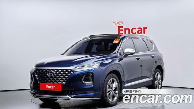 Hyundai Santafe Дизель 2.2 2WD 2020 года из Кореи