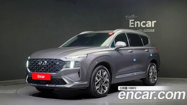 Hyundai Santafe Дизель 2.2 2WD 2021 года из Кореи