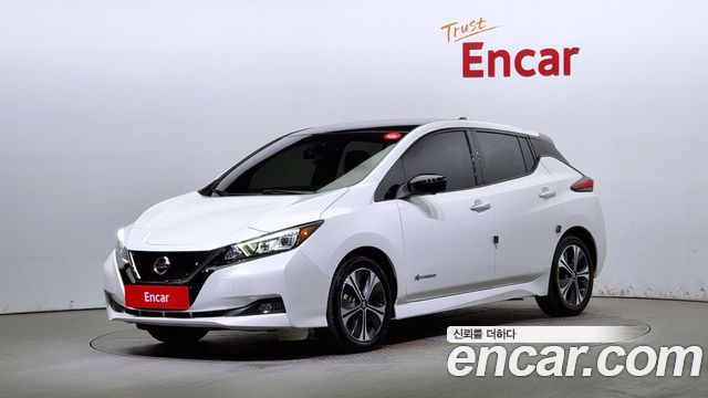 Nissan Leaf EV SL 2019 года из Кореи