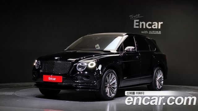 Bentley Bentayga 6.0 W12 Speed 2020 года из Кореи