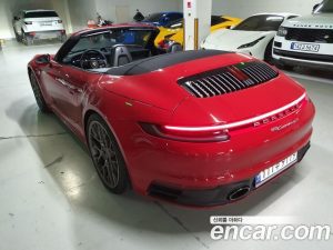 Porsche 911 CARRERA 4S Cabriolet 2020 года из Южной Кореи