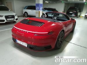 Porsche 911 CARRERA 4S Cabriolet 2020 года из Южной Кореи