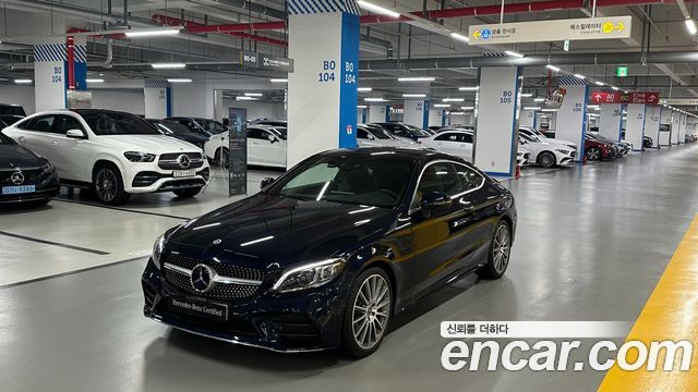 Mercedes-Benz C-Class C200 Coupe 2023 года из Кореи