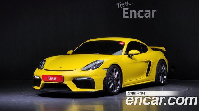 Porsche 718 4.0 GT4 2023 года из Кореи