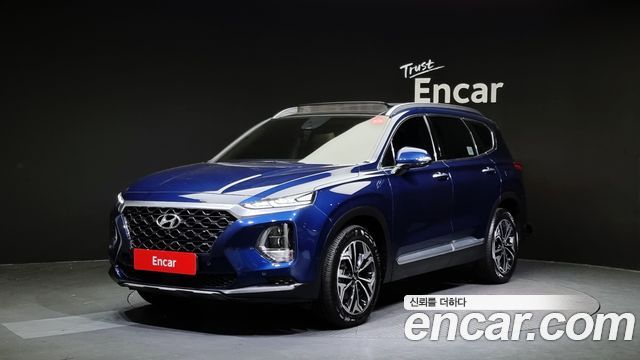 Hyundai Santafe Дизель 2.2 4WD 2020 года из Кореи