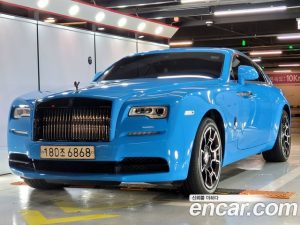 Rolls-Royce Wraith 6.6 Black Badge 2020 года из Южной Кореи