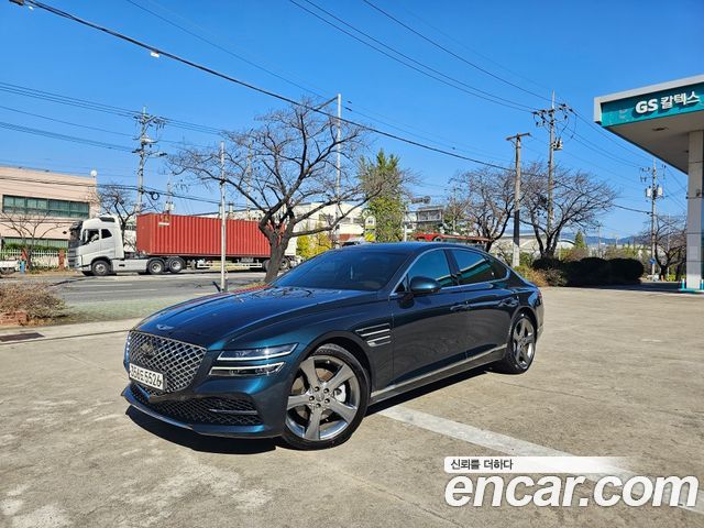 Genesis G80 Бензин 2.5 Turbo AWD 2021 года из Кореи