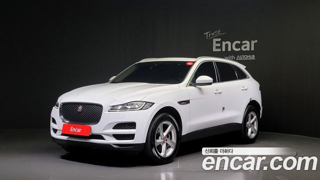 Jaguar F-PACE 20d Prestige 2019 года из Кореи