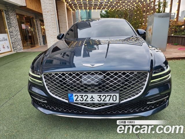 Genesis G80 Бензин 3.5 Turbo AWD 2021 года из Кореи