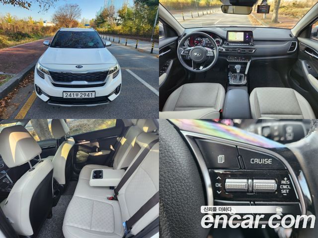 Kia Seltos Дизель 1.6 2WD 2021 года из Кореи