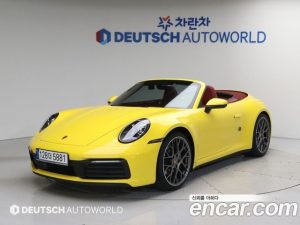 Porsche 911 CARRERA 4 Cabriolet 2021 года из Южной Кореи