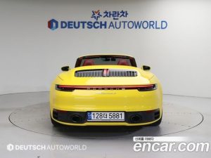 Porsche 911 CARRERA 4 Cabriolet 2021 года из Южной Кореи