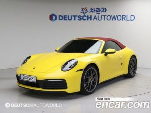 Porsche 911 CARRERA 4 Cabriolet 2021 года из Южной Кореи