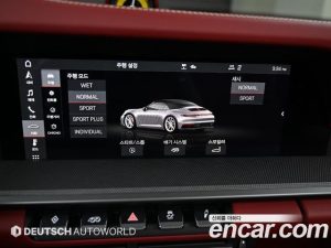 Porsche 911 CARRERA 4 Cabriolet 2021 года из Южной Кореи